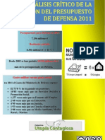 LIQUIDACION Gasto Defensa 2011 PDF