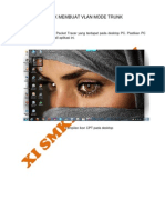 Untuk Membuat Vlan Mode Trunk
