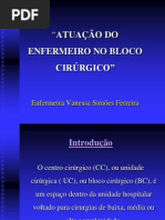 Atuação do enfermeiro em bloco cirúrgico