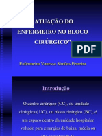 Atuação do enfermeiro no bloco cirúrgico