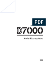 NIKON D7000 Uputstvo