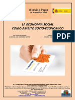 LA ECONOMÍA SOCIAL COMO ÁMBITO SOCIOECONÓMICO (Es) THE SOCIAL ECONOMY AS SOCIAL AND ECONOMIC SECTOR (Es) GIZARTE EKONOMIA ESPARRU SOZIOEKONOMIKO GISA (Es)