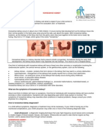 Complication of Horseshoe Kidney