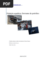 Poluição aquática