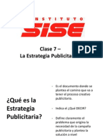 Estrategia Publicitaria - Clase 2 - SISE