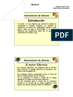 Mantenimiento de Motores Eléctricos