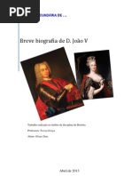 Breve biografia D. João V 