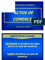 Actos de Comercio PDF