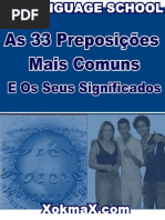 Preposicoes Mais Comuns