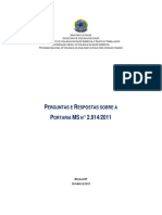 Perguntas e Respostas Sobre A Portaria Ms N 2 914 - 2011 - 3 - 2 - 3