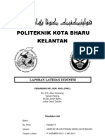 Download REPORT LATIHAN INDUSTRI POLITEKNIK by Nabilah Huda SN141948984 doc pdf