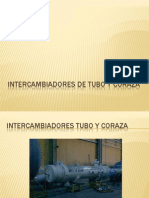 Intercambiadores de Tubo y Coraza Diseño