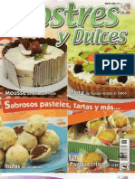 Postres y Dulces Nº 126 - Pasteles, Tartas y mas