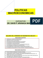 Politicas Macroeconomicas