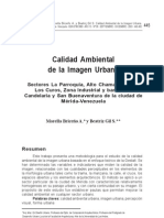 Calidad Ambiental de La Imagen Urbana