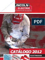CATÀLOGO DE ELECTRODOS 2012 - LINCOLN ELECTRIC