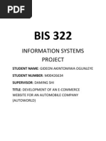 Information Systems Project