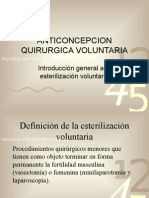 Anticoncecpcion Quirurgica Voluntaria Dic 2007