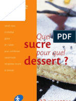 Quel Sucre Pour Quel Dessert