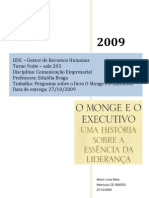 Trabalho Perguntas Sobre o Livro O Monge e o Executivo