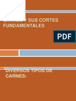 Carnes y Sus Cortes Fundamentales