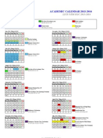 BSA Calendar 2013-2014 Primary