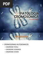 ALTERACIONES CROMOSOMICAS