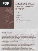 Download Etika Bisnis Dalam Kasus Pt Freeport Di Papua by Zeppin Persia SN141990129 doc pdf
