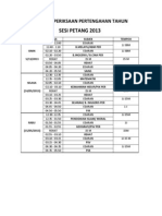 Jadual Exam