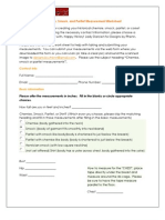 Chemise Smock and Partlet Form PDF