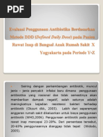 Download Evaluasi Penggunaan Antibiotika Berdasarkan Metode DDD Defined by MunieLovetosinner EdoGawa SN142002180 doc pdf