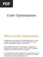 Code Optimization