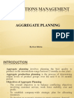 Operations Management: Aggregate Planning