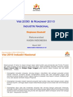 Kadin Visi 2030 Dan Roadmap 2010 Executive Summary Dan Rekomendasi