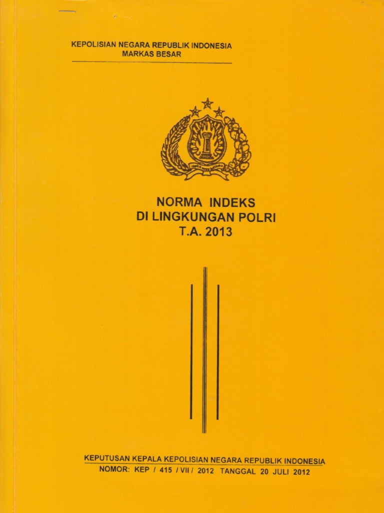 Norma Indeks 20131