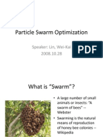 Particle Swarm Optimization