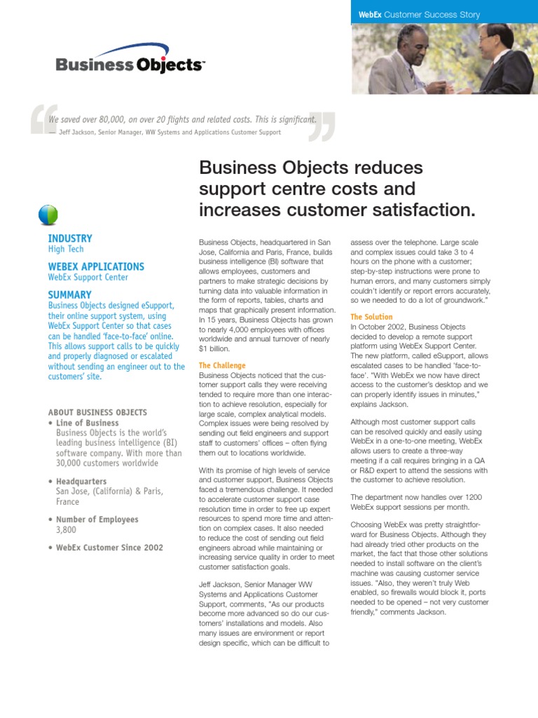 Cs Business Objects | PDF | Business Intelligence | Information Technology