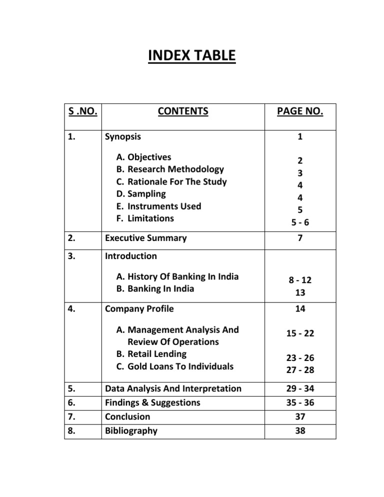 Banking Research Study Overview | PDF