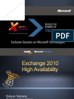 Exchange 2010HA CTD