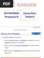 Activos Fixos Tangíveis Contabilidade Financeira III F ( PL )