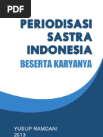Download PERIODISASI SASTRA INDONESIA BESERTA KARYANYA by Yusup Ramdani SN142038385 doc pdf