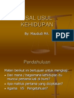 Download asal-usul-kehidupanppt by Dana Putra SN142045610 doc pdf