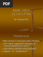 Download asal-usul-kehidupanppt by Dana Putra SN142045610 doc pdf