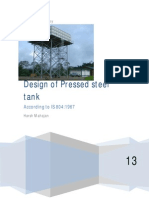 Design of Pressed Steel Tank PDF