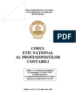 Codul Etic National Al Profesionistilor Contabili
