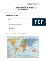 U05 Los Medios Naturales y Los Continentes