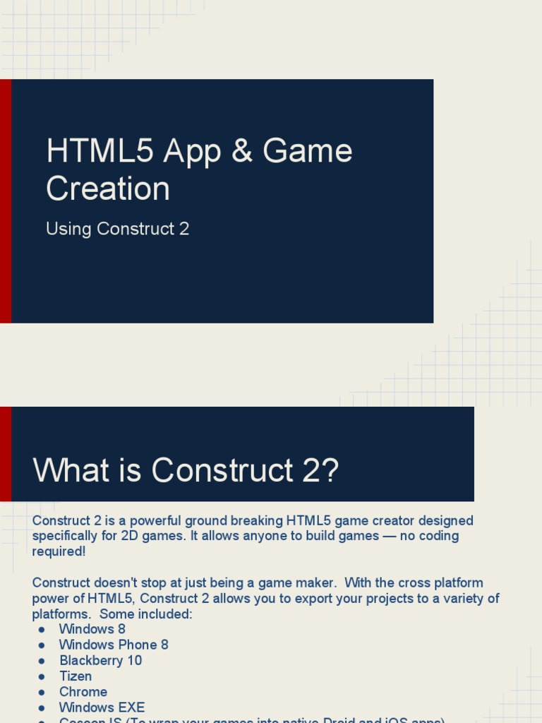 Construct 2 Pdf | Physics in Construct 2: The basics – WYLC
