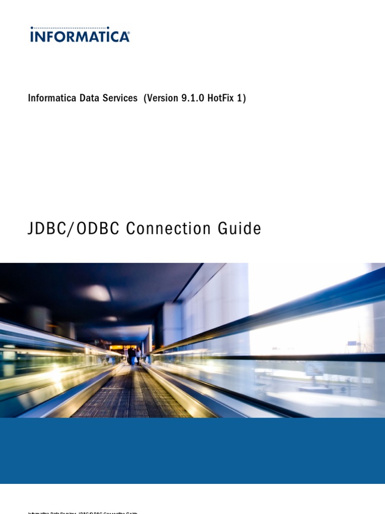 In 910HF1 JODBCConnectionGuide en | PDF | Java Virtual Machine | Databases