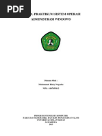 Download Modul Praktikum Sistem Operasi by Ismail Nurazkun SN142067700 doc pdf