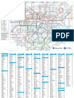 London Rail and Tube Services Map